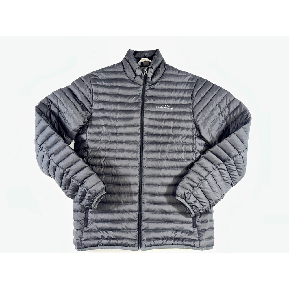 Eddie Bauer Jacket Mens S EB650 Goose‎ Down Packable Black